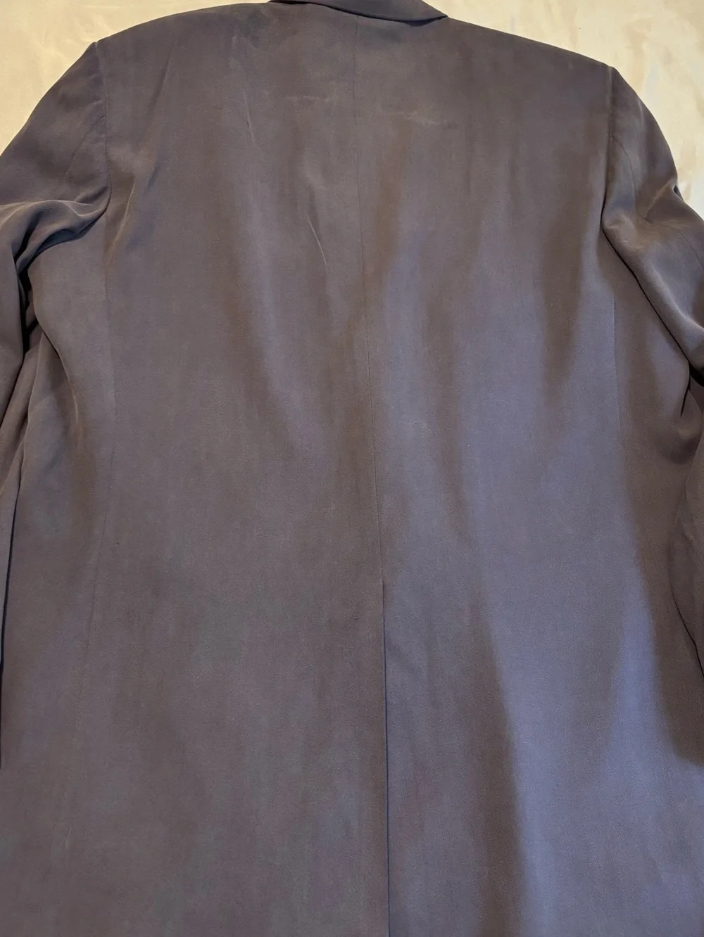 Stafford Executive Cassidy 100% Pure Silk Blue Sport Coat with Gold Buttons
